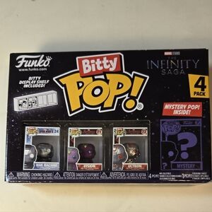 Funko Bitty Pop! The Infinity Saga 4 Pack War Machine, Vision, Ultron + Mystery